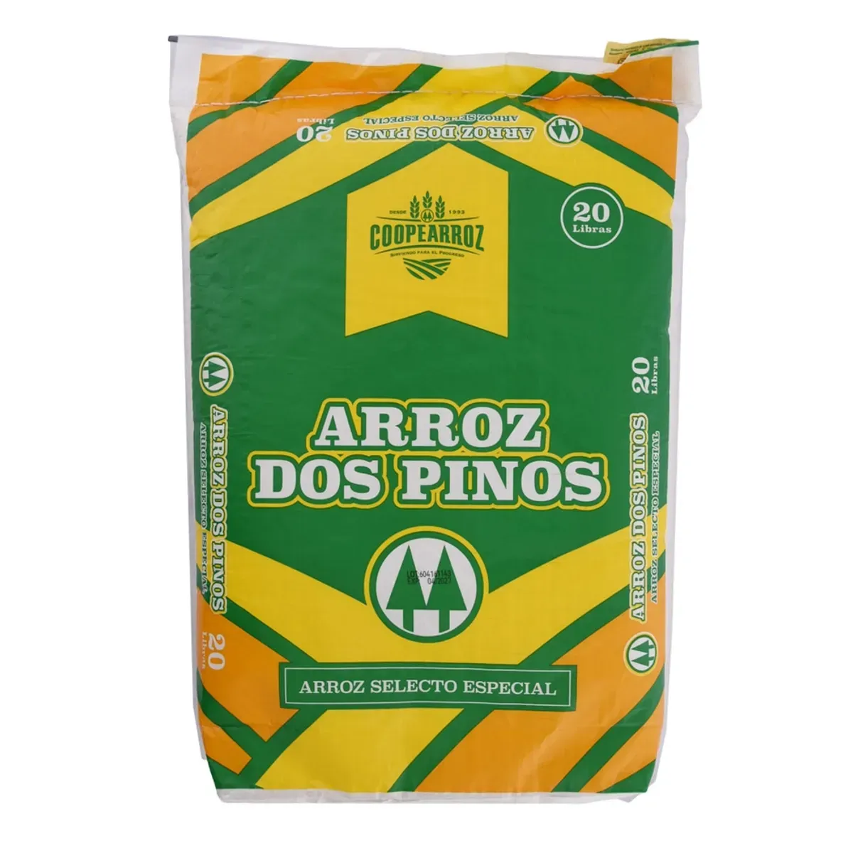 Arroz Dos Pinos Saco 20 Lb